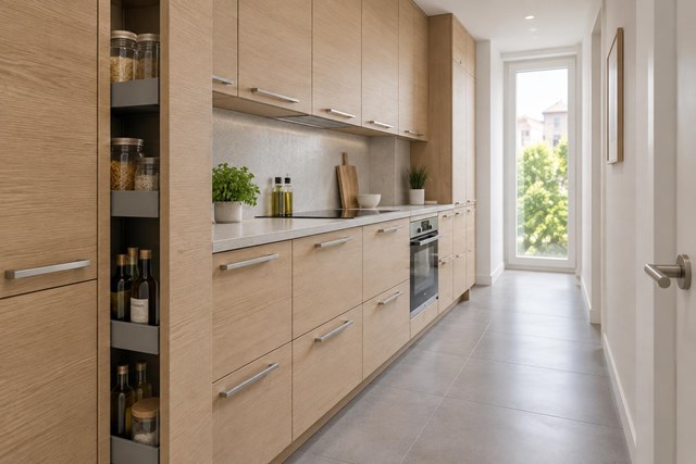Aprovecha hasta el último hueco con muebles de cocina a medida para espacios reducidos en Cambados - Imagen 1