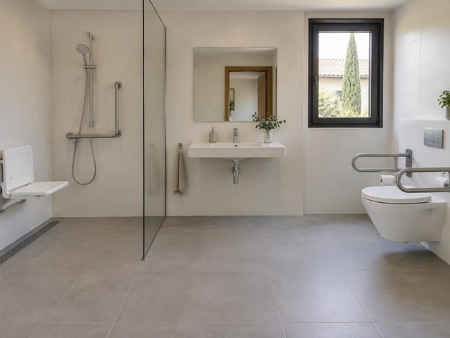 Cuando moverse por el baño cuesta, una reforma de baños adaptados en Poio aporta seguridad