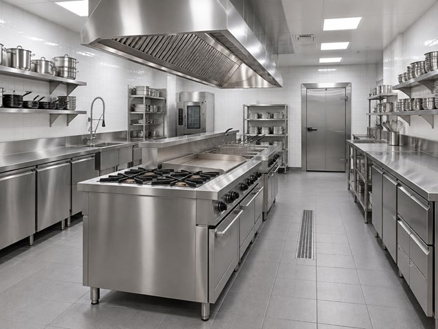 Diseño de cocinas para hostelería en Vilagarcía de Arousa pensadas para el ritmo del servicio