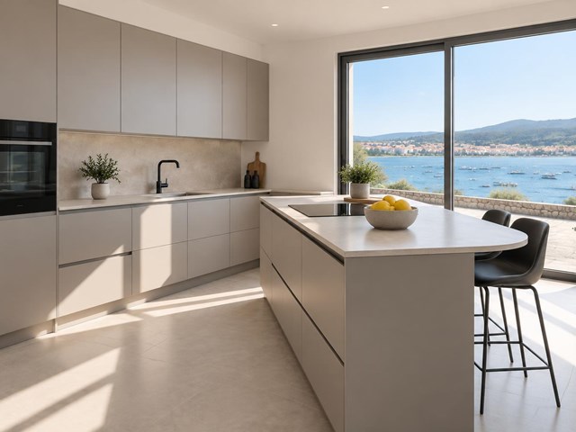 Muebles de cocina duraderos en Vilanova de Arousa con 10 años de garantía