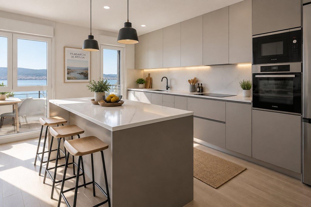 Foto 1 Reforma de cocinas en Vilagarcía de Arousa: obra, instalaciones y acabados en un solo proyecto